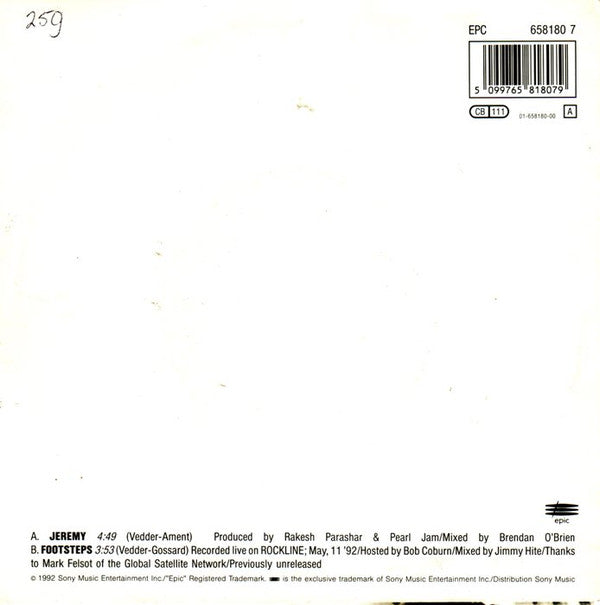Pearl Jam -Jeremy
