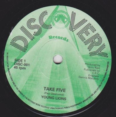 Young Lions (2) -Take Five / Take Dub