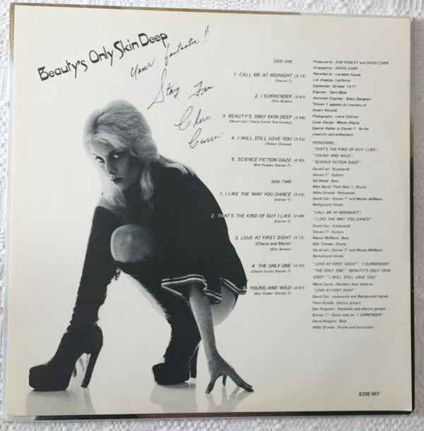 Cherie Currie -Beauty's Only Skin Deep