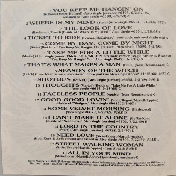 Vanilla Fudge -Psychedelic Sundae (The Best Of)