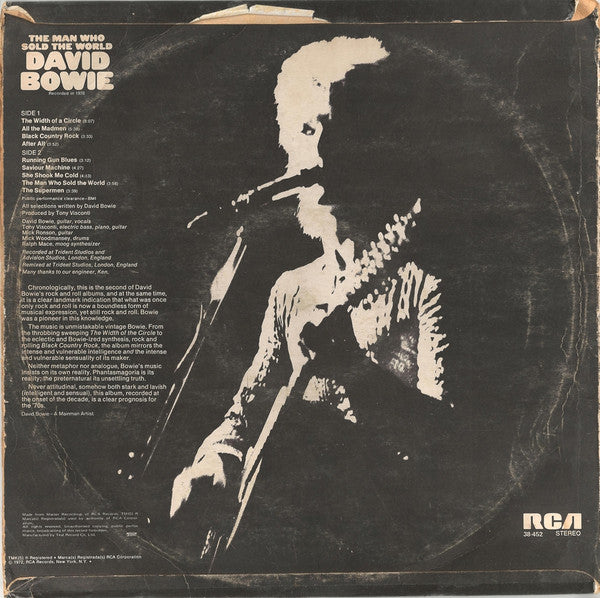 David Bowie -The Man Who Sold The World