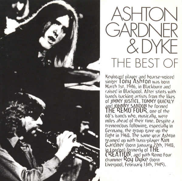 Ashton Gardner & Dyke* -The Best Of
