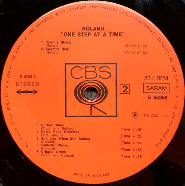 Roland* - One Step At A Time