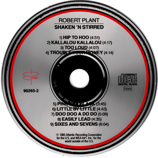 Robert Plant -Shaken 'N' Stirred