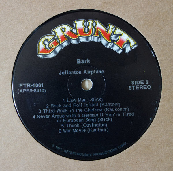 Jefferson Airplane -Bark
