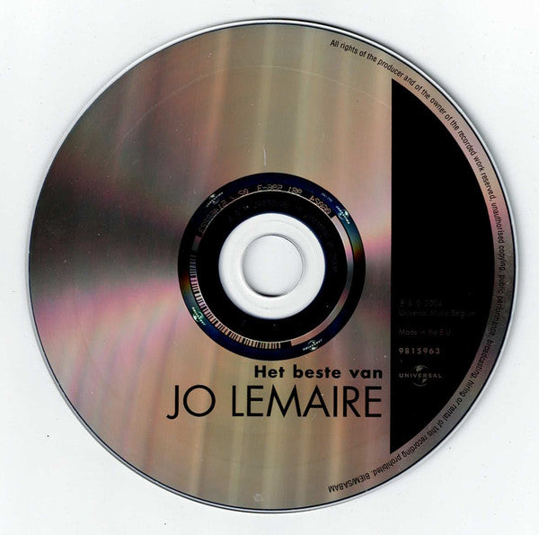 Jo Lemaire -Het Beste Van Jo Lemaire