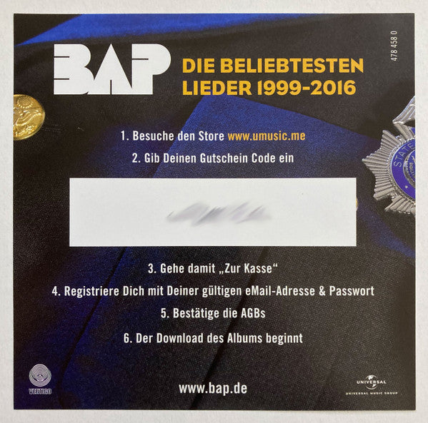 Niedeckens BAP* -Die Beliebtesten Lieder Vol.2 1999 - 2016