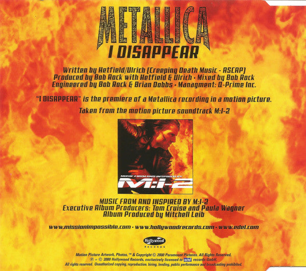 Metallica -I Disappear