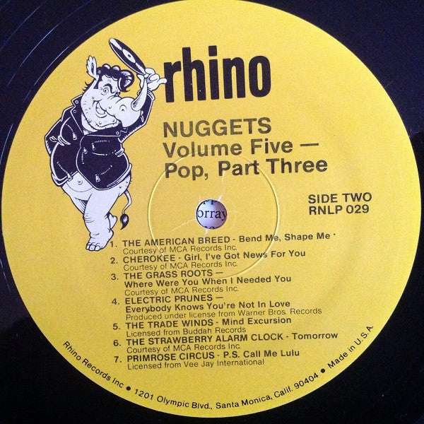 Various - Nuggets Volume Five: Pop, Part III