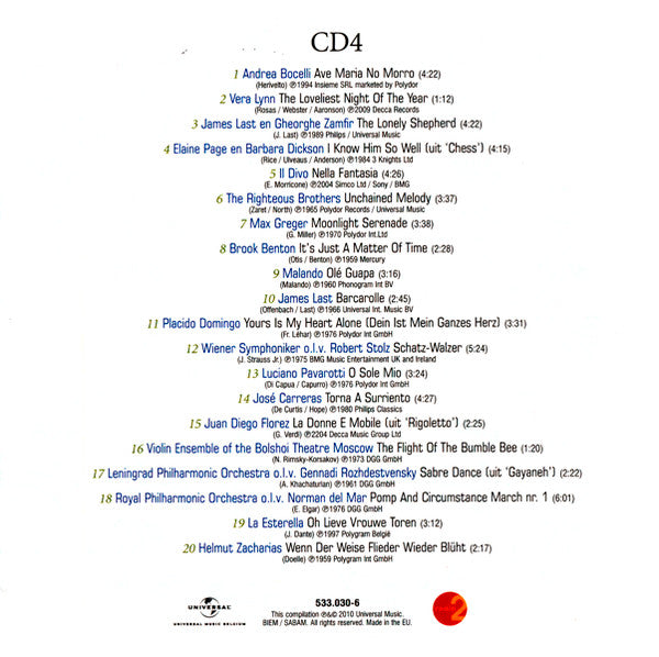 Various - Het Beste Uit 20 Jaar Funiculi Funicula - The Final Edition