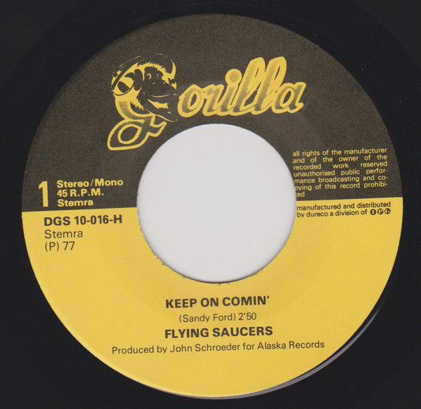 Flying Saucers -Keep On Comin' / Shadow Walk