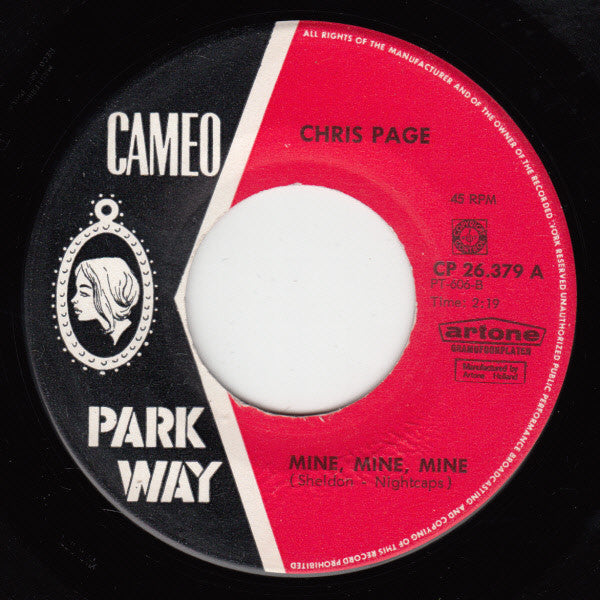 Chris Page* -Mine, mine, mine