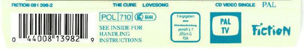 The Cure -Lovesong