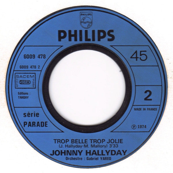 Johnny Hallyday -Prends Ma Vie