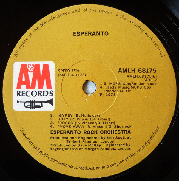 Esperanto (5) -Esperanto Rock Orchestra