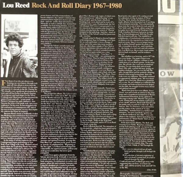 Lou Reed -Rock And Roll Diary 1967-1980