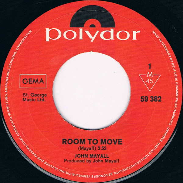 John Mayall -Room To Move