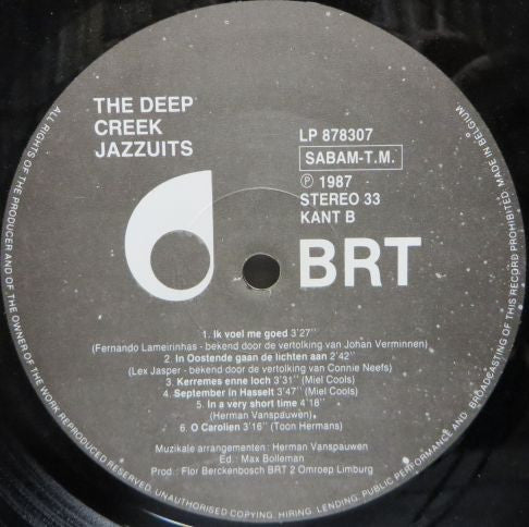 Deep Creek Jazzuits - The Deep Creek Jazzuits