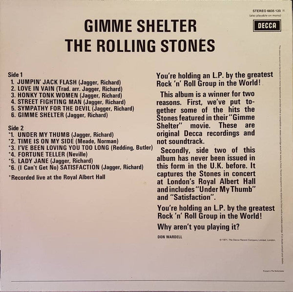 The Rolling Stones - Gimme Shelter