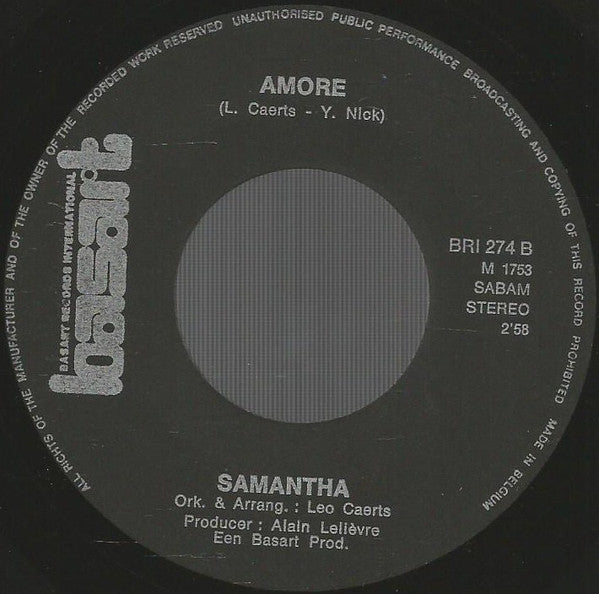 Samantha - Oh Suzanna !