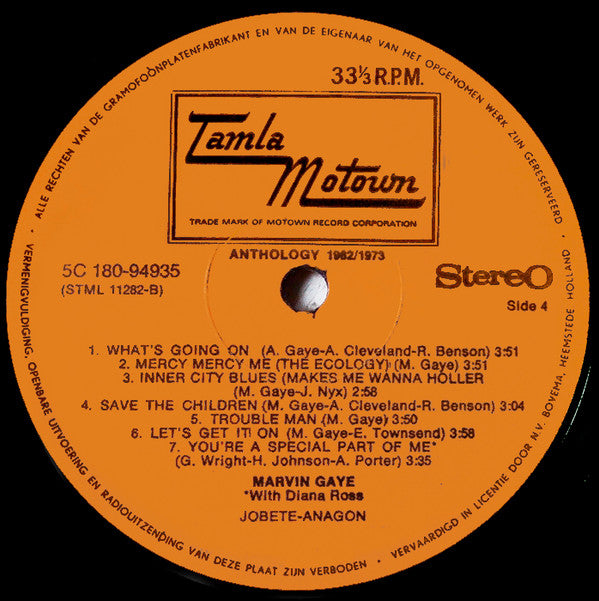 Marvin Gaye - Anthology 1962 - 1973