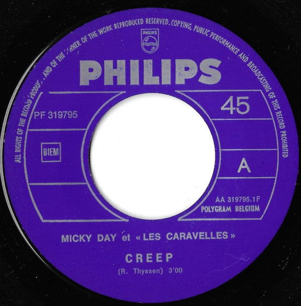 Micky Day Et Les Caravelles* -Creep / Brass Fire
