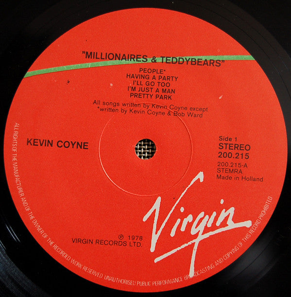 Kevin Coyne -Millionaires And Teddy Bears