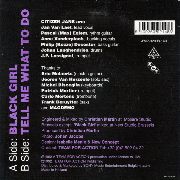 Citizen Jane -Black Girl