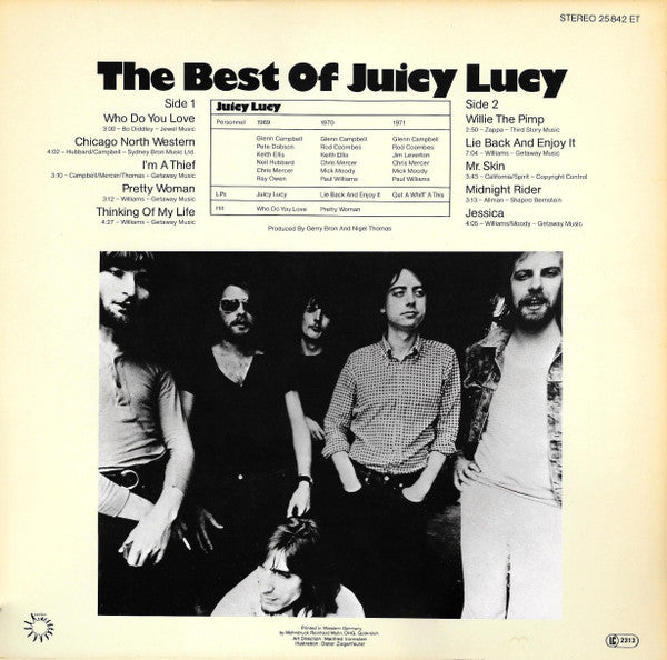 Juicy Lucy -The Best Of Juicy Lucy