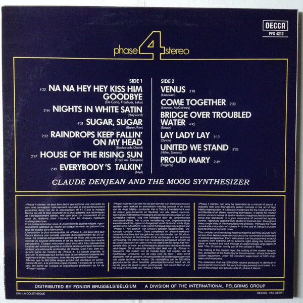 Claude Denjean - Moog! Claude Denjean And The Moog Synthesizer