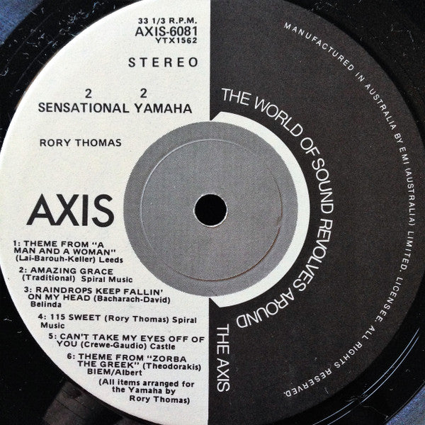 Rory Thomas -Sensational Yamaha Performs Popcorn & Other Smash Hits Yamaha Style