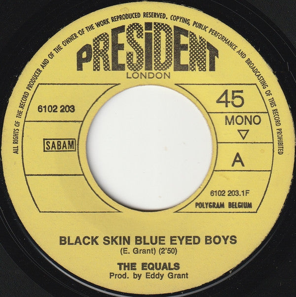 The Equals -Black Skin Blue Eyed Boys