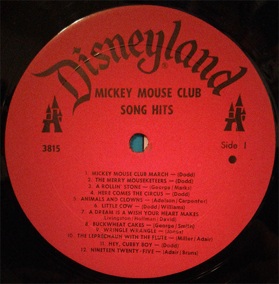 Various - Mickey Mouse Club Song Hits