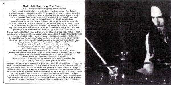 Bozzio Levin Stevens -Black Light Syndrome