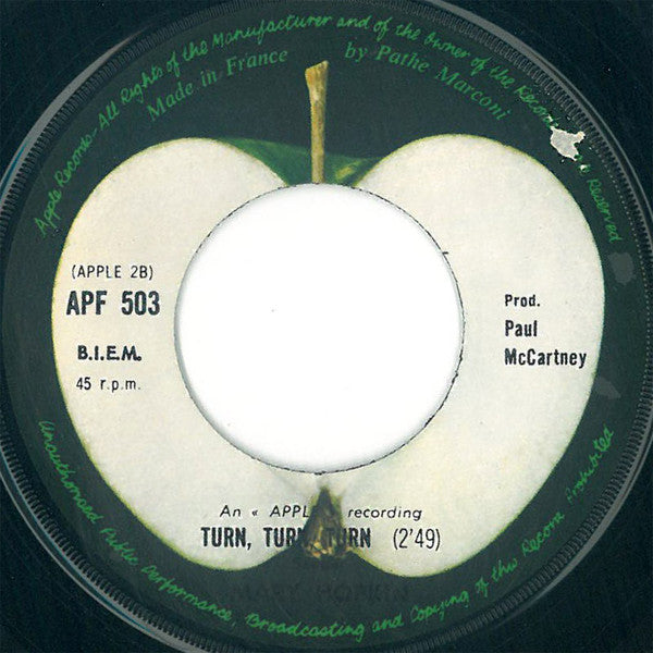 Mary Hopkin -Le Temps Des Fleurs (Those Were The Days)