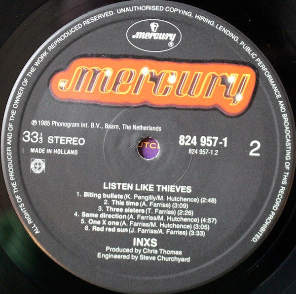 INXS - Listen Like Thieves