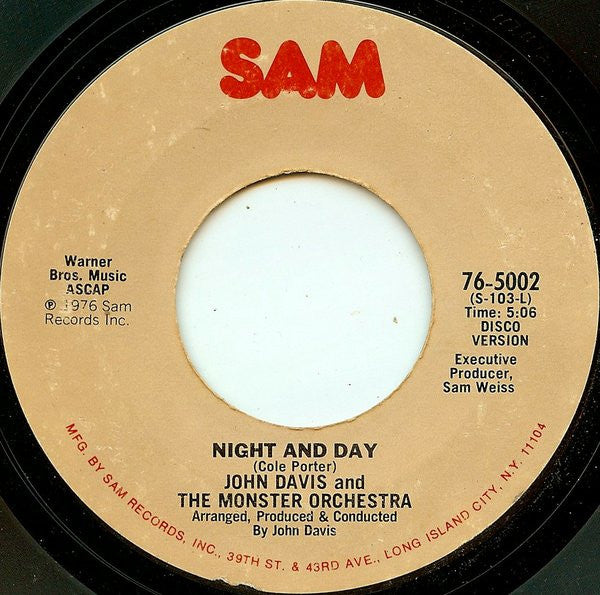 John Davis And The Monster Orchestra* -Night And Day