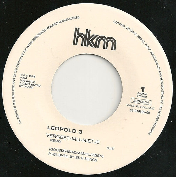 Leopold 3 -Vergeet-Mij-Nietje