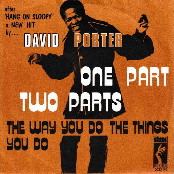 David Porter -One Part Two Parts