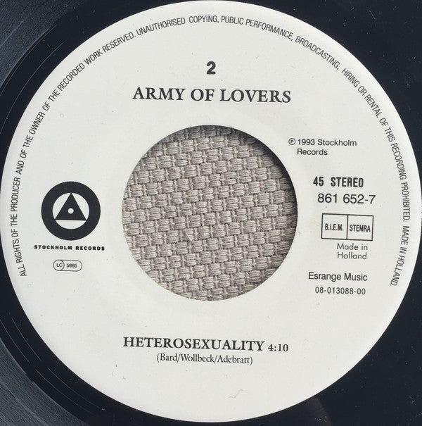 Army Of Lovers -La Plage De Saint Tropez