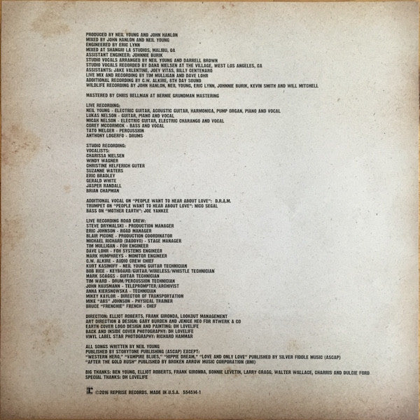 Neil Young + Promise Of The Real -Earth