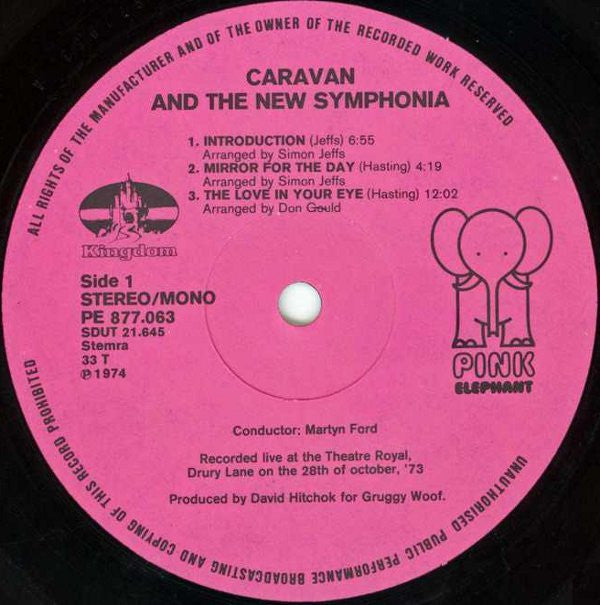 Caravan -Caravan & The New Symphonia
