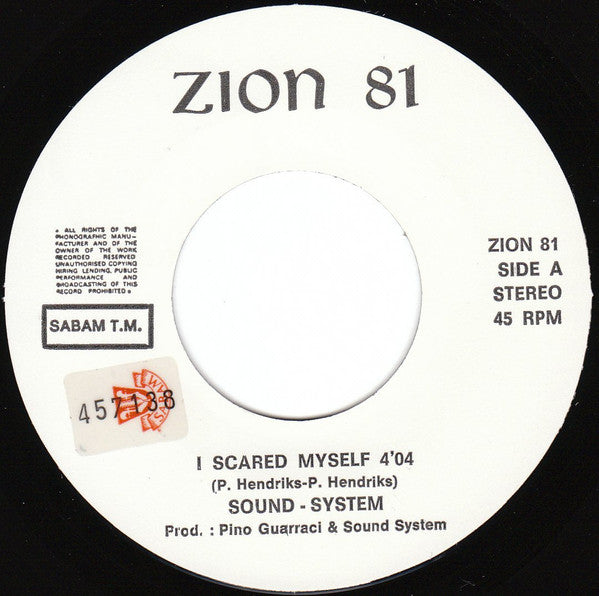 Sound-System - I Scared Myself