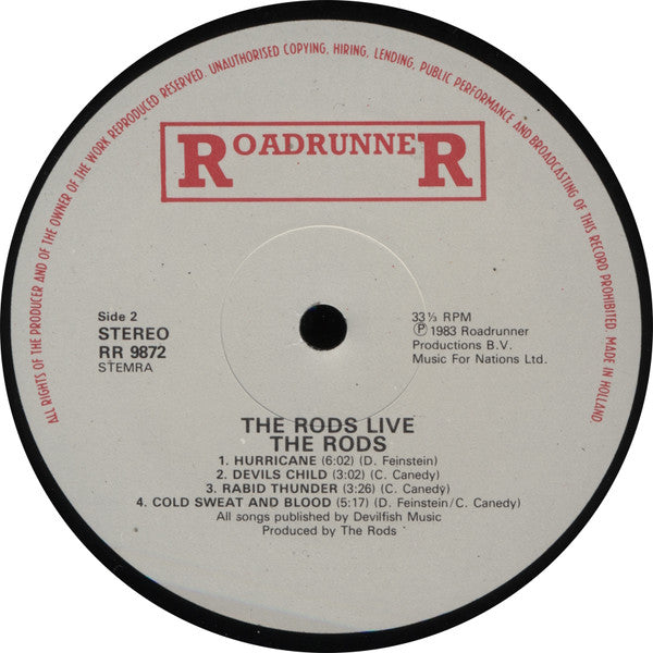 The Rods -Live
