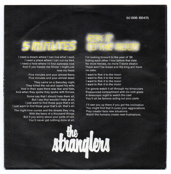 The Stranglers -5 Minutes