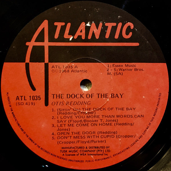 Otis Redding -The Dock Of The Bay