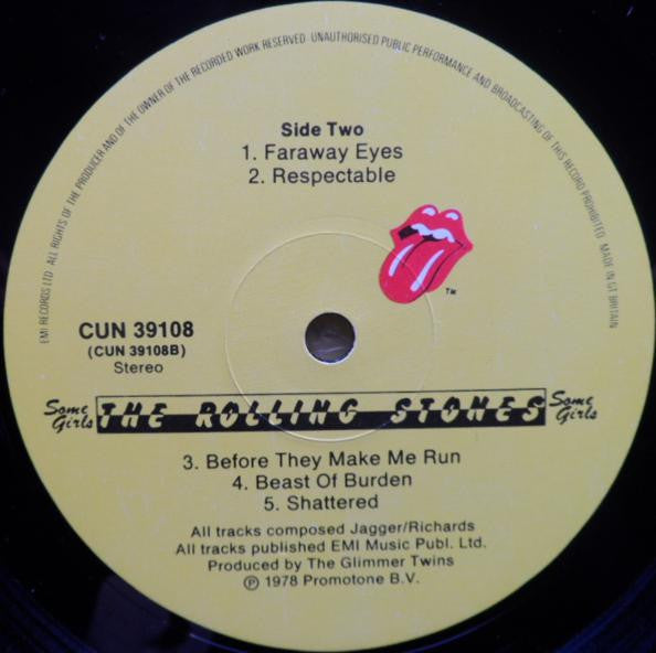 The Rolling Stones -Some Girls