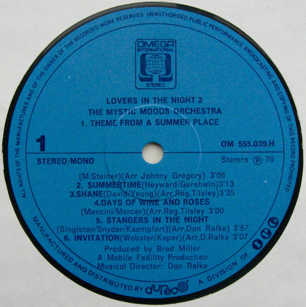 Mystic Moods* -Lovers In The Night