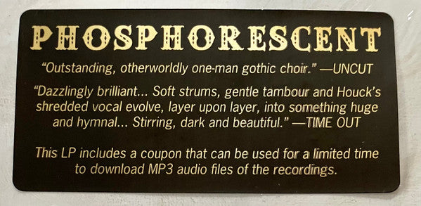 Phosphorescent -To Willie