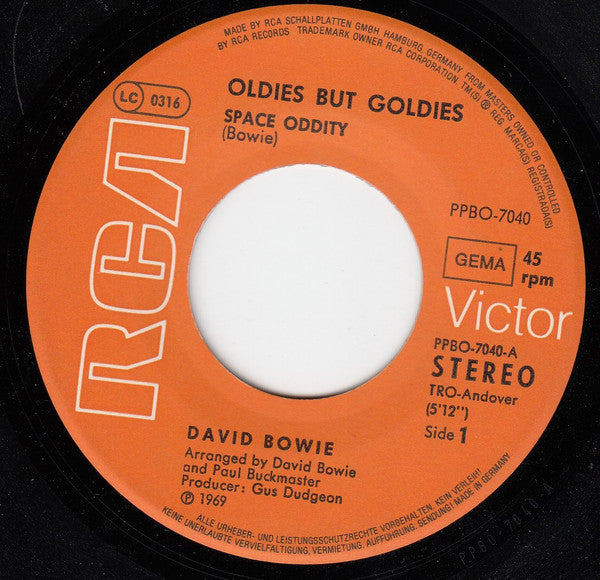 David Bowie -Space Oddity